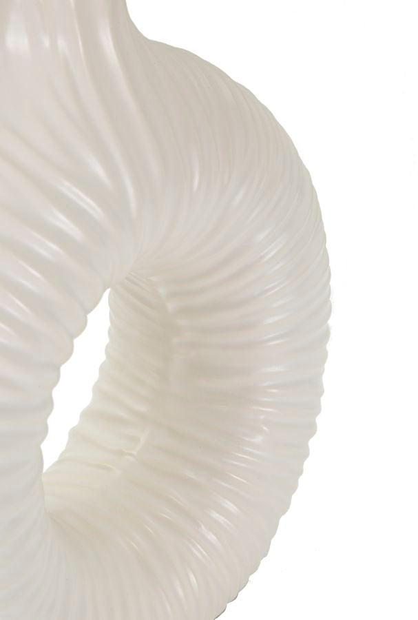 Tischlampe Seta Weiß 43 cm – Tischleuchte