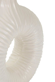 Tischlampe Seta Weiß 43 cm – Tischleuchte