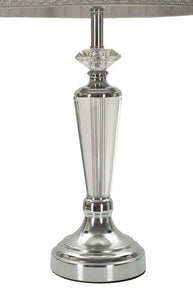Tischlampe Silvery 56 cm – Tischleuchte