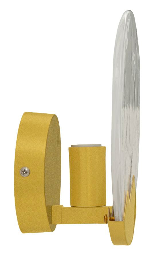 Wandleuchte Moon Gold Weiß 10 cm – Wandlampe