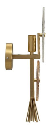 Wandleuchte Sunrise Gold Natur 41 cm – Wandlampe