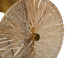 Wandleuchte Sunrise Gold Natur 41 cm – Wandlampe