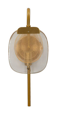 Wandleuchte Softy Gold An Natural 38 cm – Wandlampe