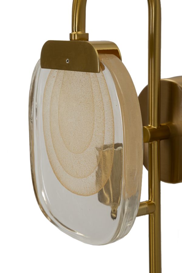 Wandleuchte Softy Gold An Natural 38 cm – Wandlampe