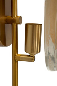 Wandleuchte Softy Gold An Natural 38 cm – Wandlampe