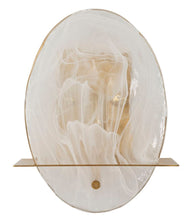 Wandleuchte Portlan Gold An Natural 25 cm – Wandlampe