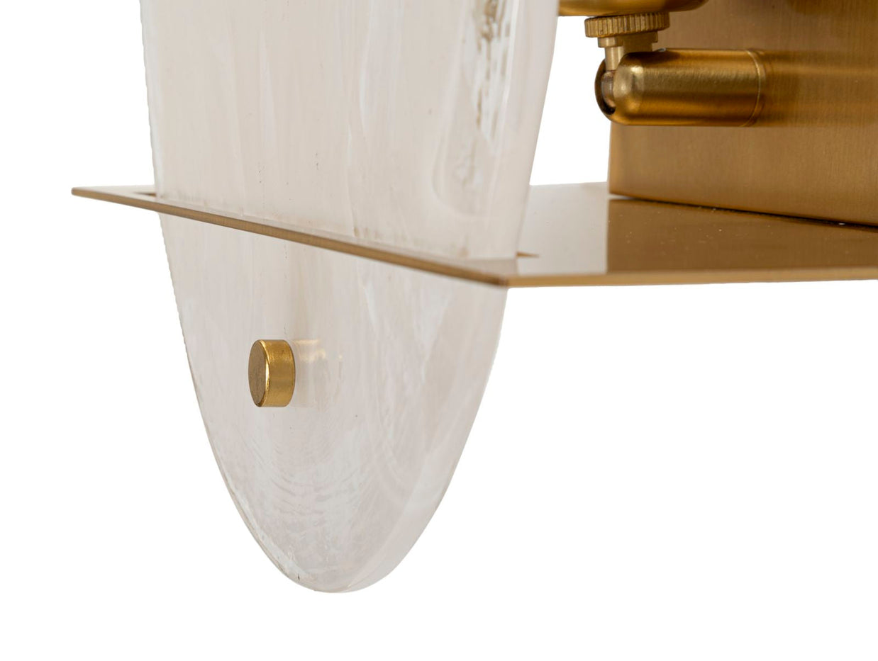 Wandleuchte Portlan Gold An Natural 25 cm – Wandlampe