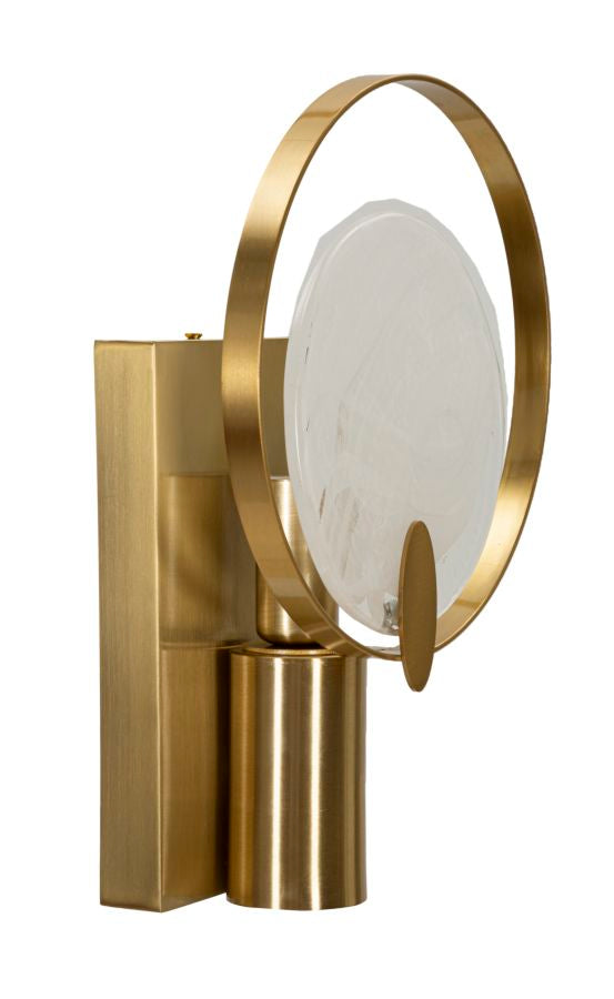 Wandleuchte Oklan Gold An Natural 29 cm – Wandlampe