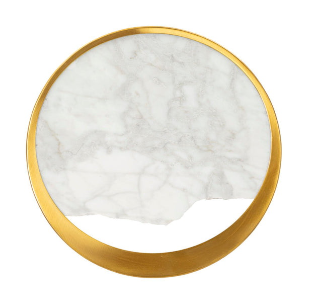 Wandleuchte Marmor Gold 24 cm – Wandlampe