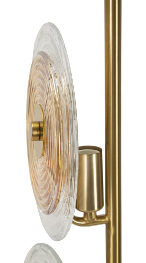 Tischlampe Venice Gold Natur 63 cm – Tischleuchte