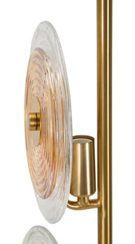 Tischlampe Venice Gold Natur 63 cm – Tischleuchte
