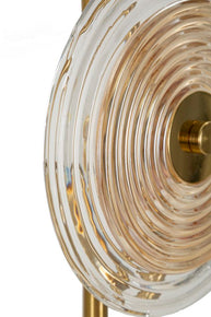 Tischlampe Venice Gold Natur 63 cm – Tischleuchte