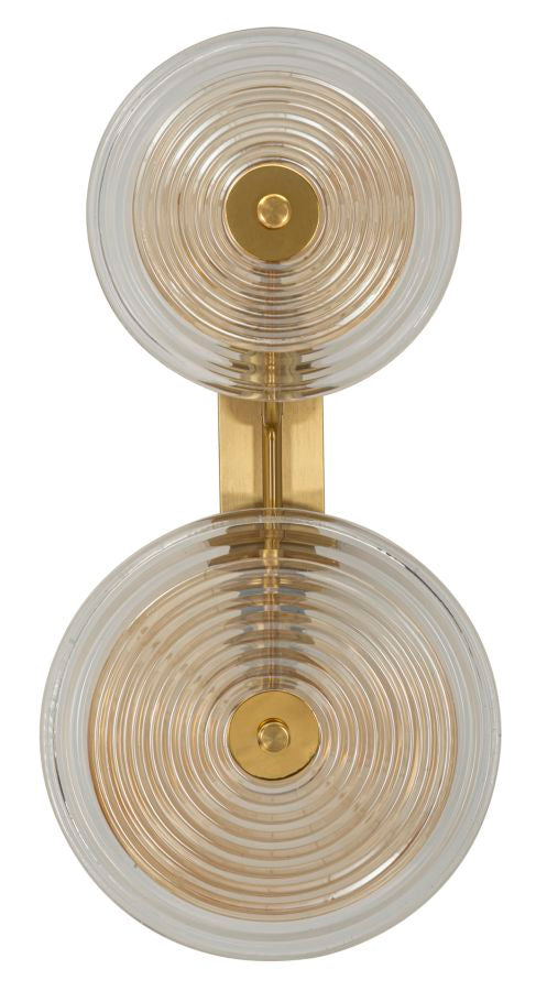 Wandleuchte Venice Gold Natur 52 cm – Wandlampe