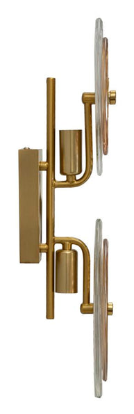 Wandleuchte Venice Gold Natur 52 cm – Wandlampe