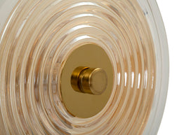 Wandleuchte Venice Gold Natur 52 cm – Wandlampe