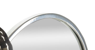 Wandpaneel Spiegel Silber – Wanddeko