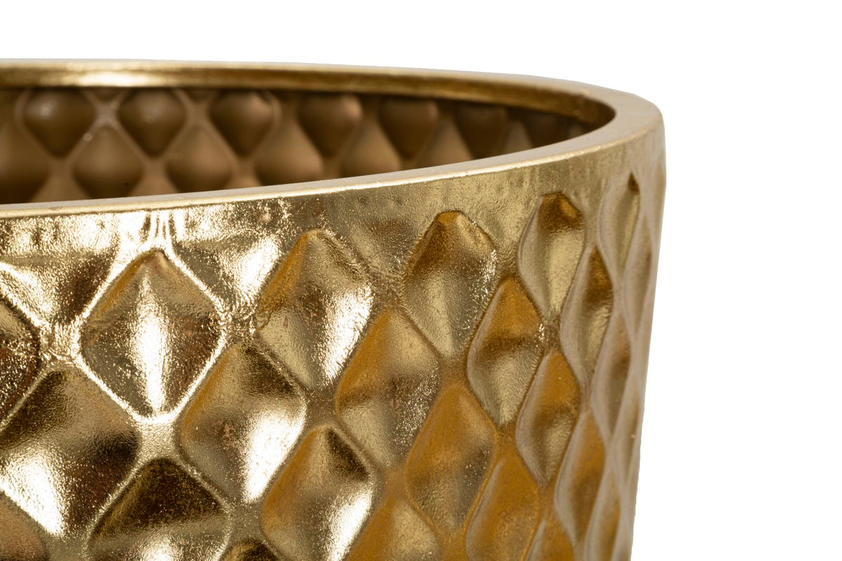 Bodenvase Glotty Gold 3er Set 110 cm