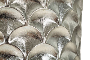 Bodenvase Silvy Silber 2er Set 92 cm