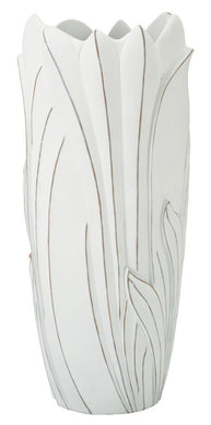 Blumenvase Gardy Weiß 69 cm
