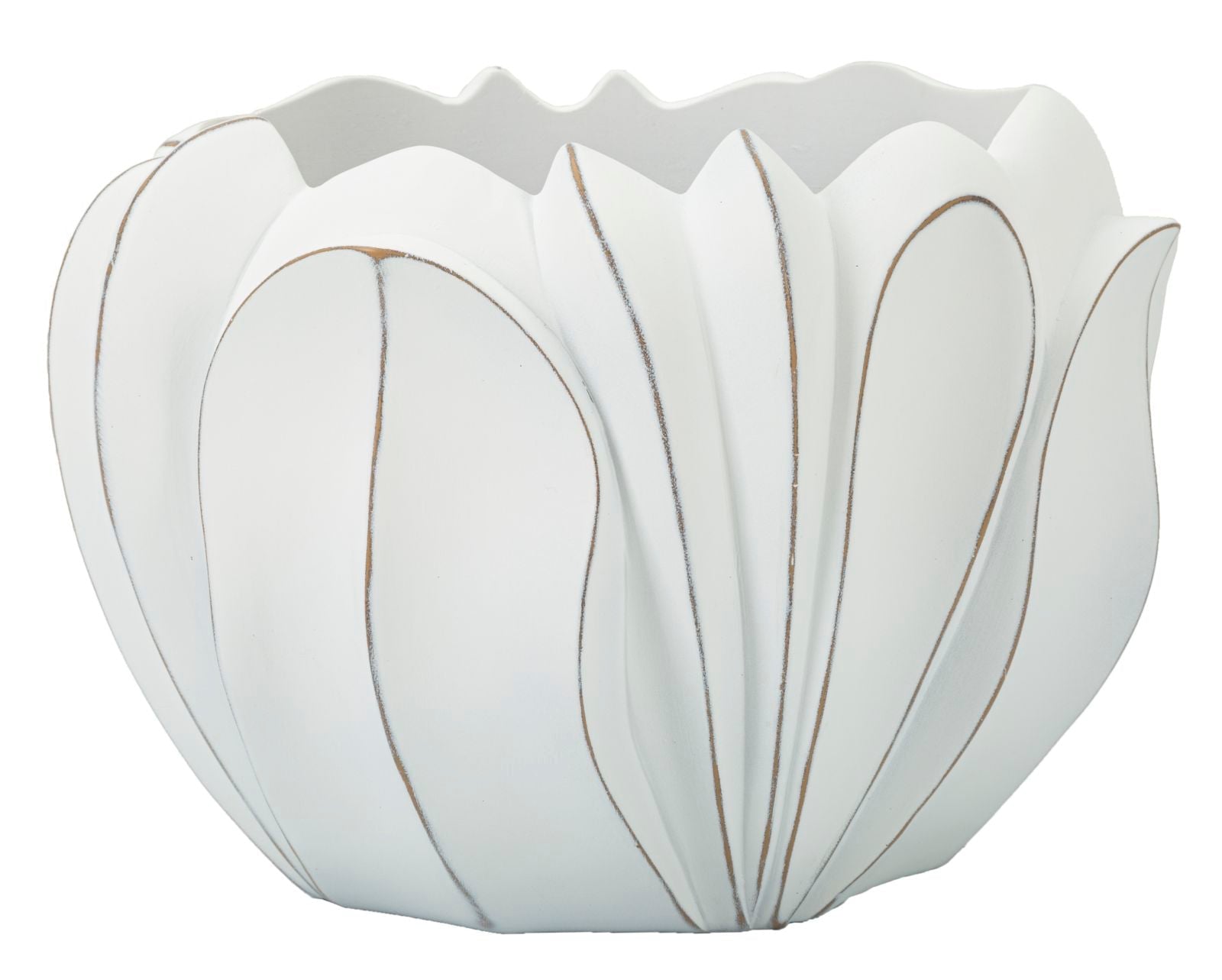 Übertopf Gardy Weiß 23,5 cm