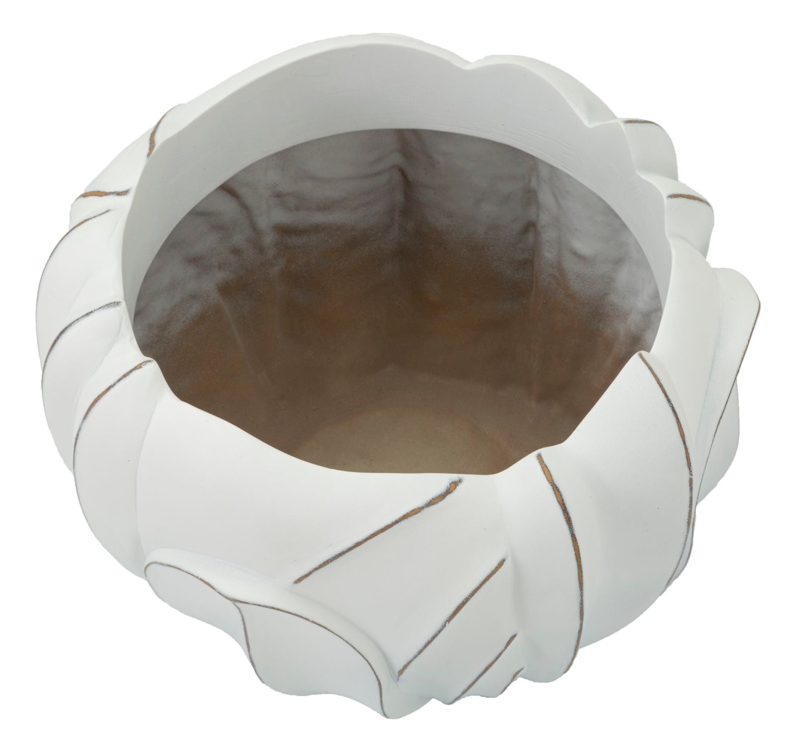 Übertopf Gardy Weiß 23,5 cm