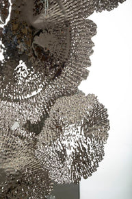 Wandspiegel Kandi Silber 80,6 cm