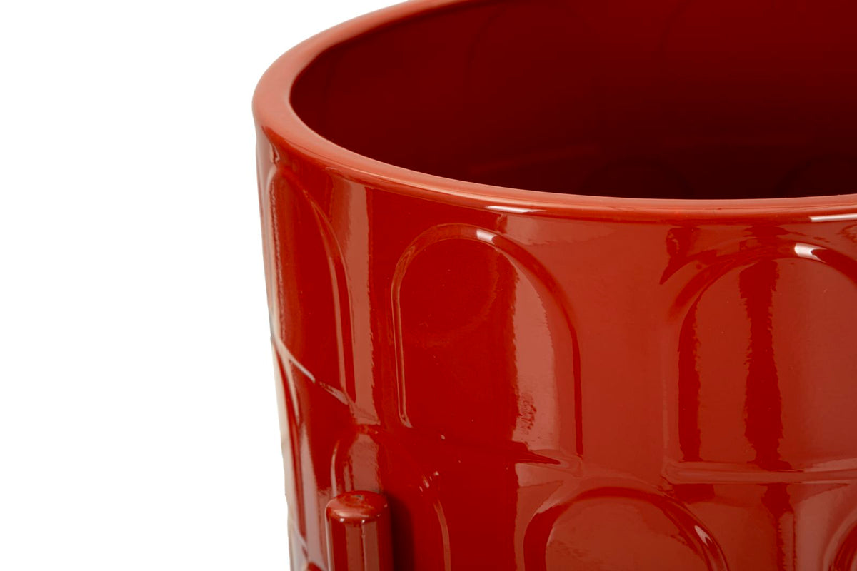 Blumenständer Bogen Rot 56,5 cm – Pflanzenständer