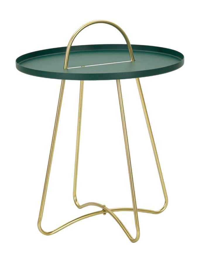 Beistelltisch Grent Grün Gold – Couchtisch Deko