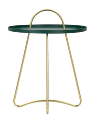 Beistelltisch Grent Grün Gold – Couchtisch Deko