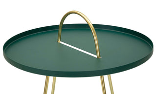 Beistelltisch Grent Grün Gold – Couchtisch Deko