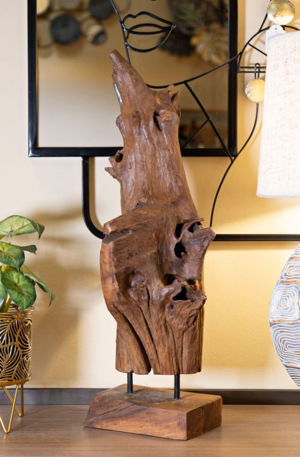 Dekofigur Akar Braun – Skulptur Deko