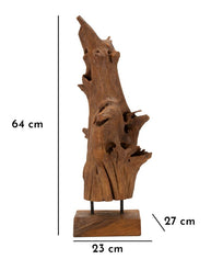 Dekofigur Akar Braun – Skulptur Deko