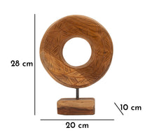 Dekofigur Dorat Braun 28 cm – Skulptur Deko