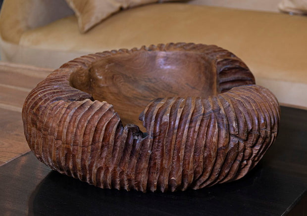 Dekotablett Garit Braun 16 cm – Dekotablett