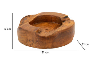 Dekotablett Erusi Braun 6 cm – Dekotablett