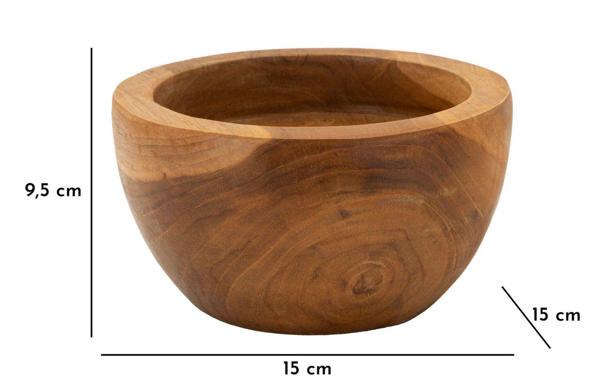 Dekotablett Erusi Braun 9,5 cm – Dekotablett