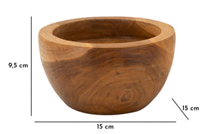 Dekotablett Erusi Braun 9,5 cm – Dekotablett