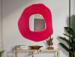 Wandspiegel Dalia Fuchsia 97 cm