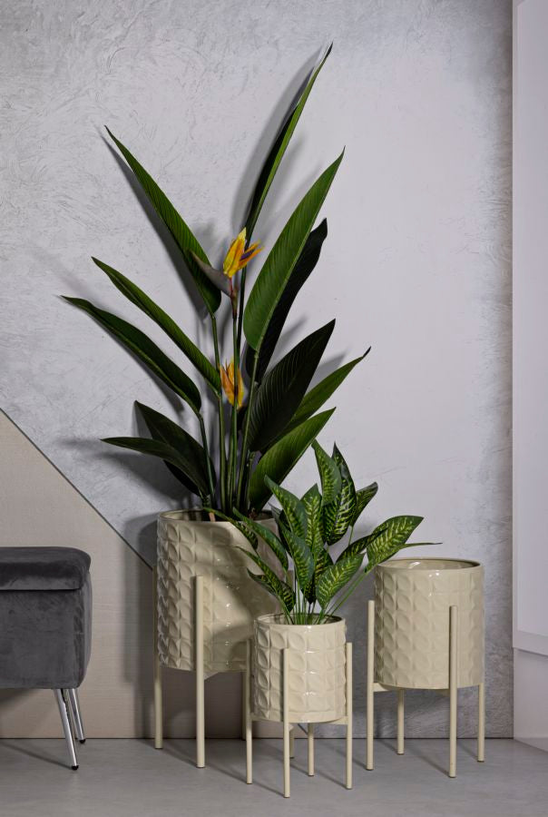 Blumenständer Betsy Creme 56,5 cm – Pflanzenständer