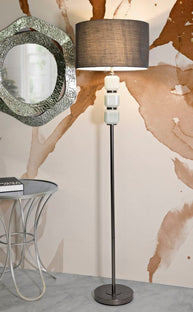 Stehlampe Bright One Weiß Grau 163 cm – Stehleuchte