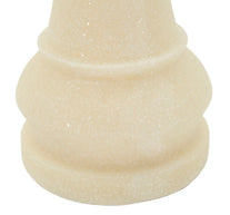 Schachfigur Dame Weiß Gold – Schach Deko