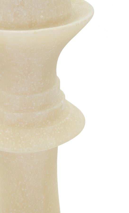 Schachfigur Dame Weiß Gold – Schach Deko
