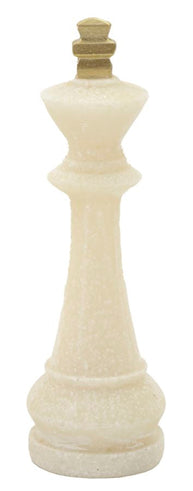Schachfiguren Set Weiß Gold 9,2 cm – Schach Deko
