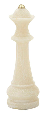 Schachfiguren Set Weiß Gold 9,2 cm – Schach Deko
