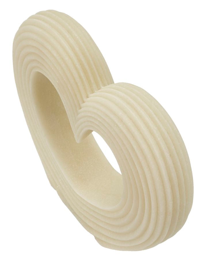 Dekofigur Herz Weiß 26 cm – Skulptur Deko
