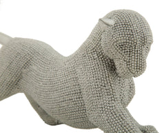 Dekofigur Panther Silber – Tierfigur