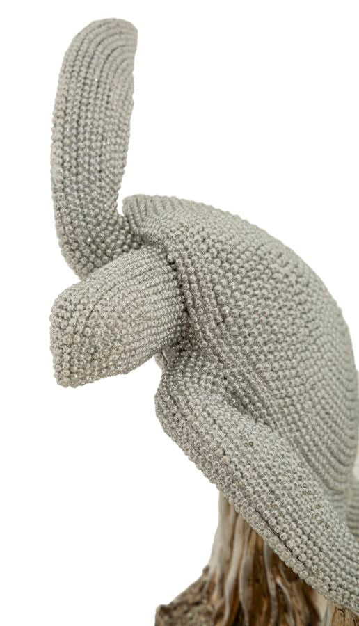 Dekofigur Schildkröte Silber – Tierfigur