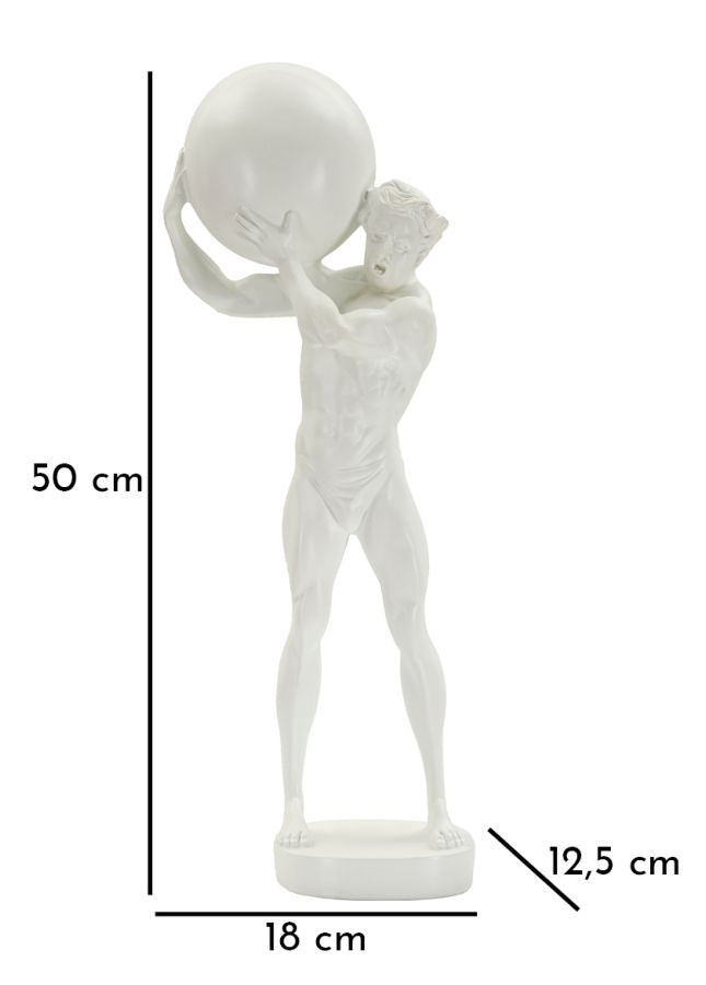 Griechische Statue Dekofigur Atlas – Antike Skulptur