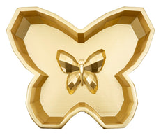 Dekotablett Schmetterling Gold – Serviertablett