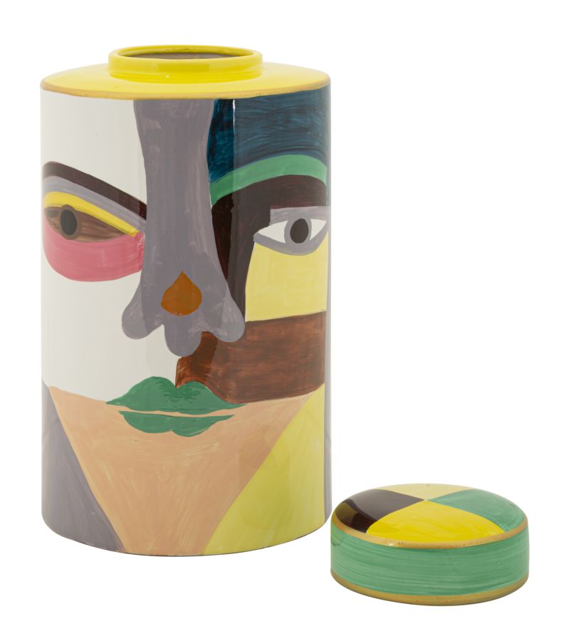 Blumenvase Piccassy Bunt 33 cm Ø19 cm – Dekovase